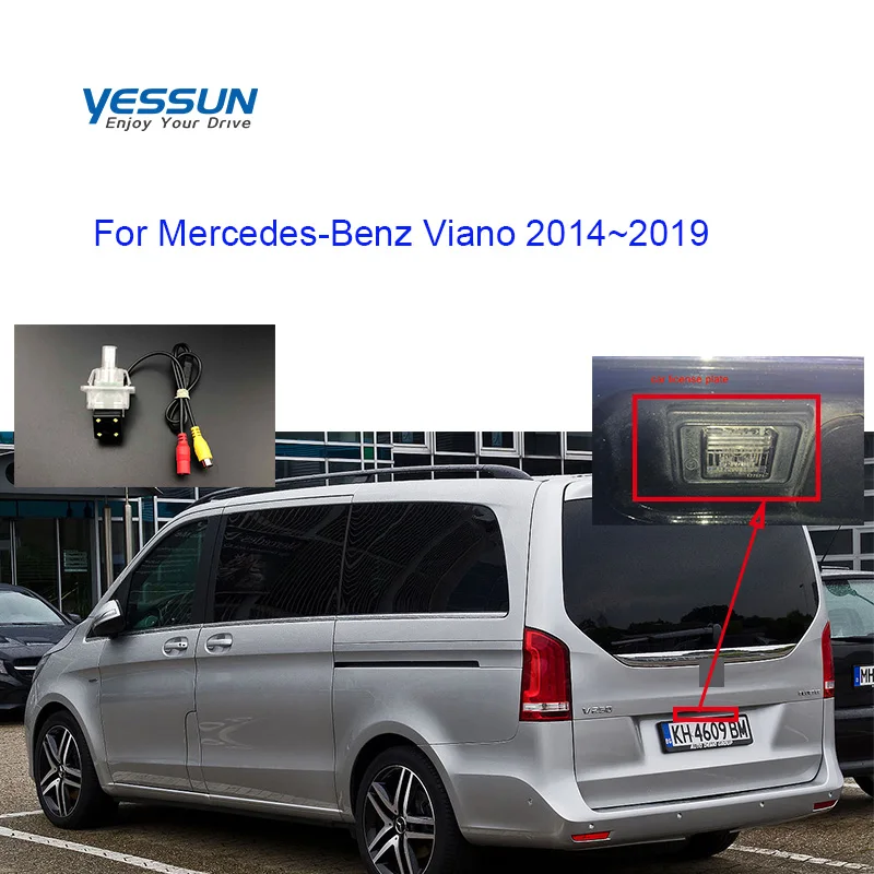 Камера системы парковки для Mercedes Benz Viano W447 2014 2015 2016 2017 ~ 2019 камера заднего вида/CCD