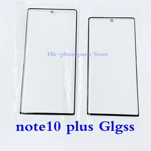 5pcs LCD Display Touch Screen Outer Glass Replacement For Samsung note10 plus note10+ Mobile Phone Touch Panel Parts