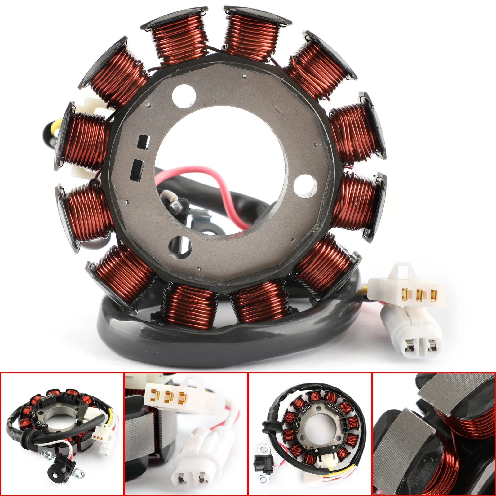 

Artudatech Alternator Stator Coil For Yamaha TTR110 TT-R110 TTR 110 2008-2017 2013 2014 2015 2016 5B6-H1410-00 5B6-H1410-01