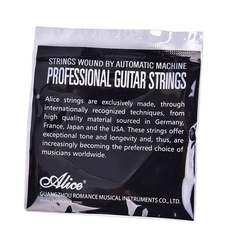 

6Pcs/set AE530 Electric Guitar Strings 1st-6th Light Super Light Extra Light Nickel Alloy Wound Full Set Hexagonal Core