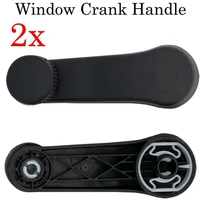 2 pcs car window winder crank handle for t4 transporter golf mk3 mk4 6n1 caddy vento bora van jetta beetle 1h0837581d