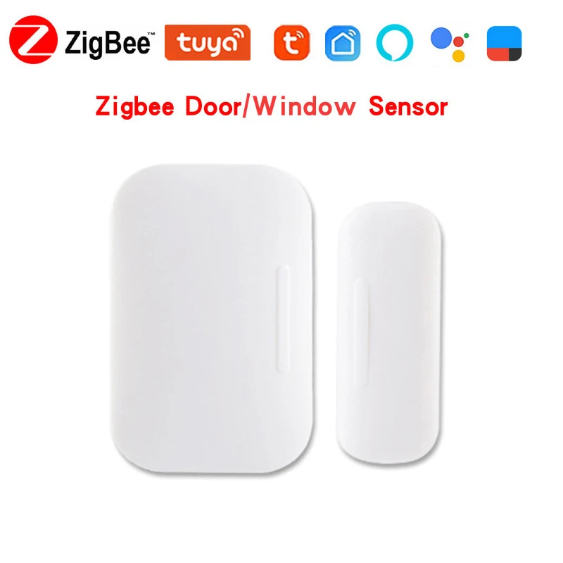 Датчик двери и окон Tuya Smart Zigbee детектор открытия/закрытия сигнализации в режиме