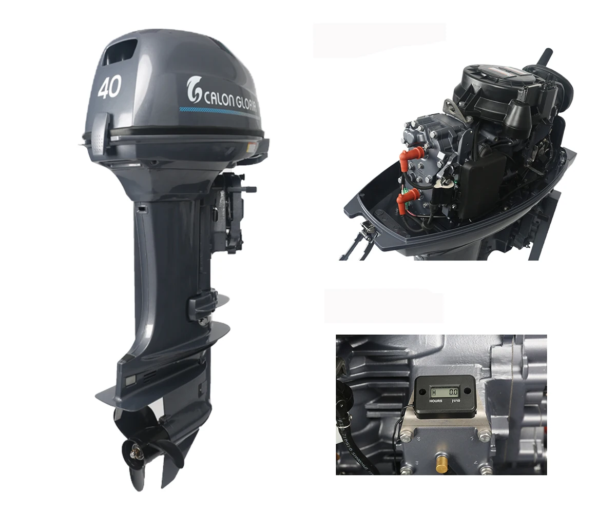 

CG MARINE two stroke 40hp boat engine 2 stroke gasoline outboard motor 703cc with lower price