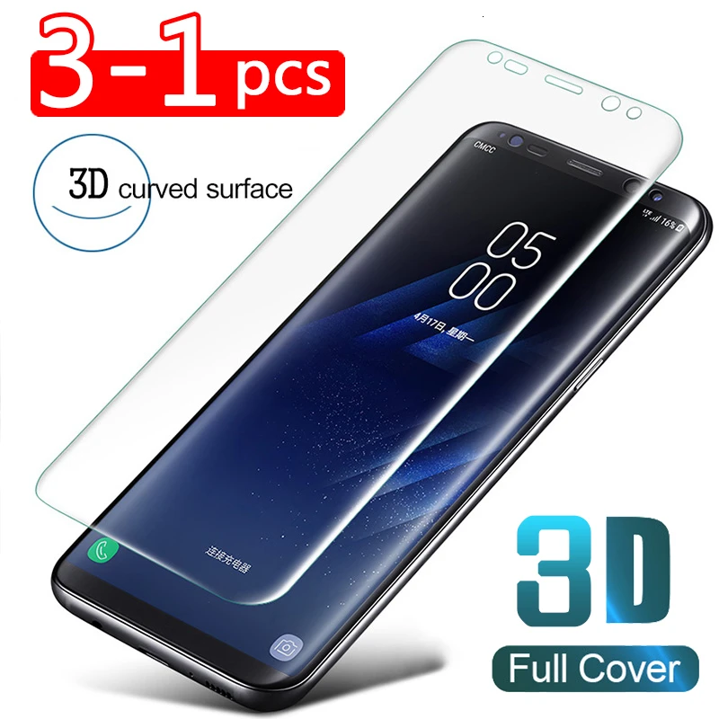 1 3 шт. защитная пленка для Samsung Galaxy S10 S9 S8 Plus E|Защитные стёкла и плёнки телефонов| |
