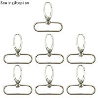 40pcs lobster swivel clasps hook dog collar carbiner buckles key chain diy bags hardware accessory 20253238mm