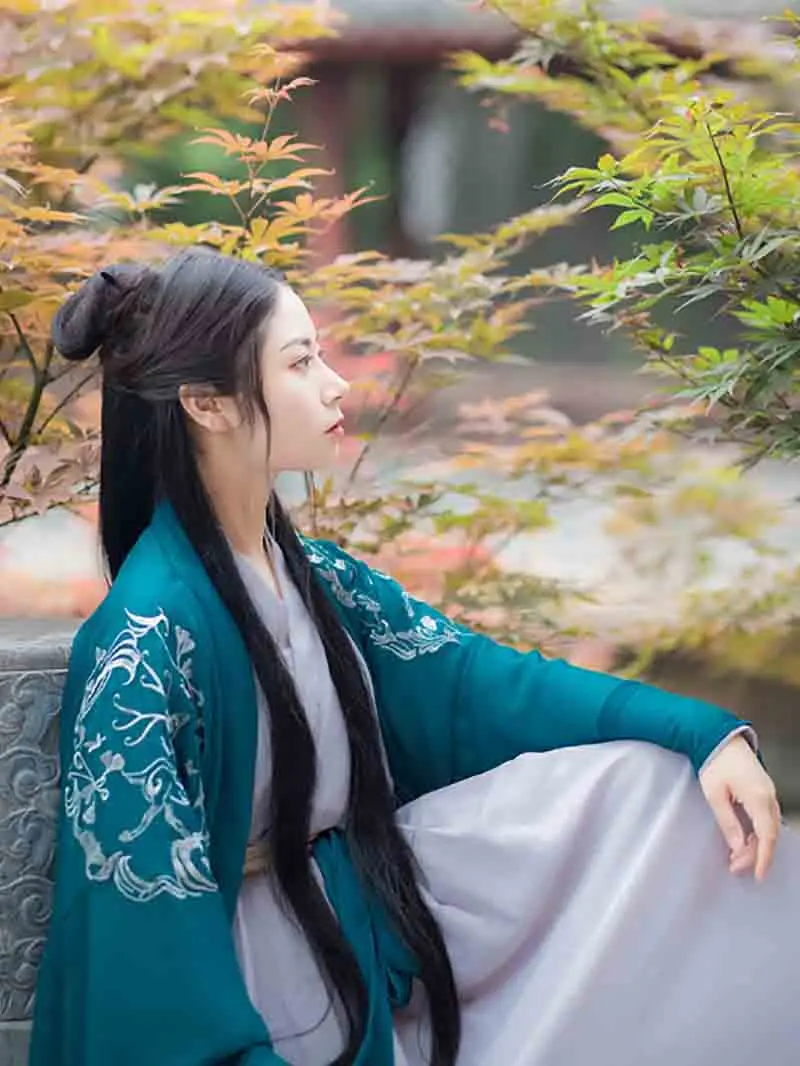 Китайский традиционный ханьфу женский роскошный костюм для косплея модное