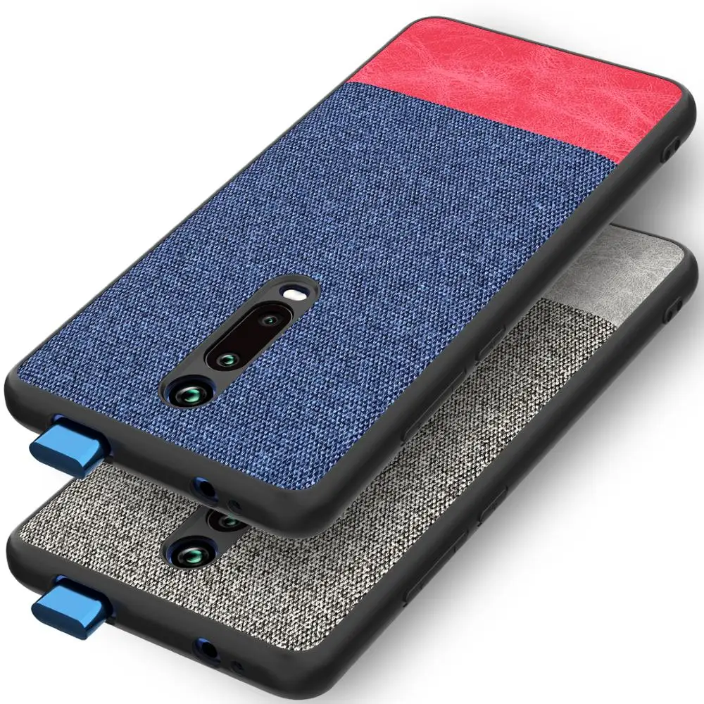 Чехол для телефона Xiaomi Redmi K20 Pro Противоударная задняя крышка ткань силиконовый