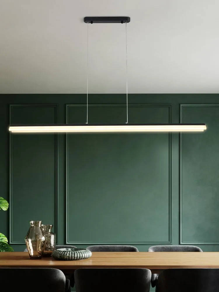 Современный простой светодиодный акриловый подвесной светильник для столовой