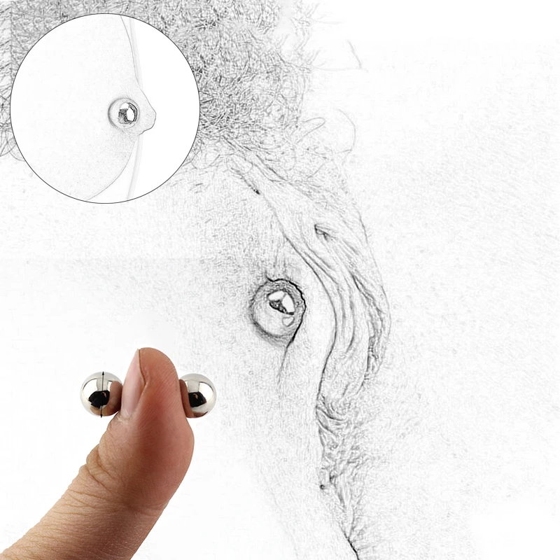 1/2/3 пара большие мощные магнитные насадки | Тематическая одежда и униформа