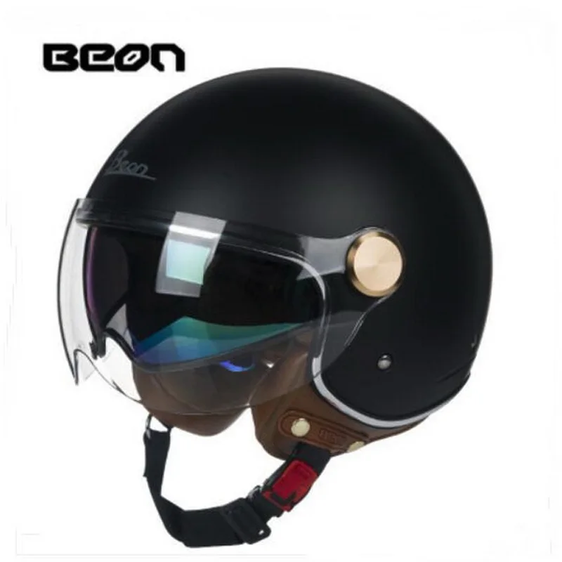 БЕОН Электрический мотоциклетный шлем открытого типа с цветными линзами "Яркое дерево" для женщин и мужчин, аксессуары для мотокросса и скутера М Л XL