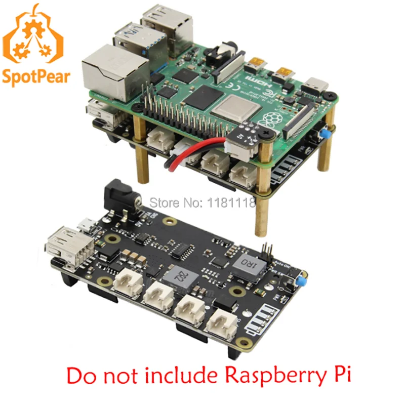 

Raspberry Pi 4 Model B X705 UPS Плата расширения