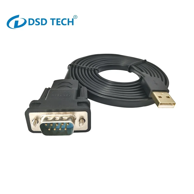 

DSD TECH SH-RS232D2 USB to Serial RS232 DB9 Cable Built-in PL2303GT Chip for Windows 8 Liunx Mac OS