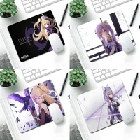 genshin impact design computer mouse pad pads washable non skid rubber s not overlock washing desk mouse mat
