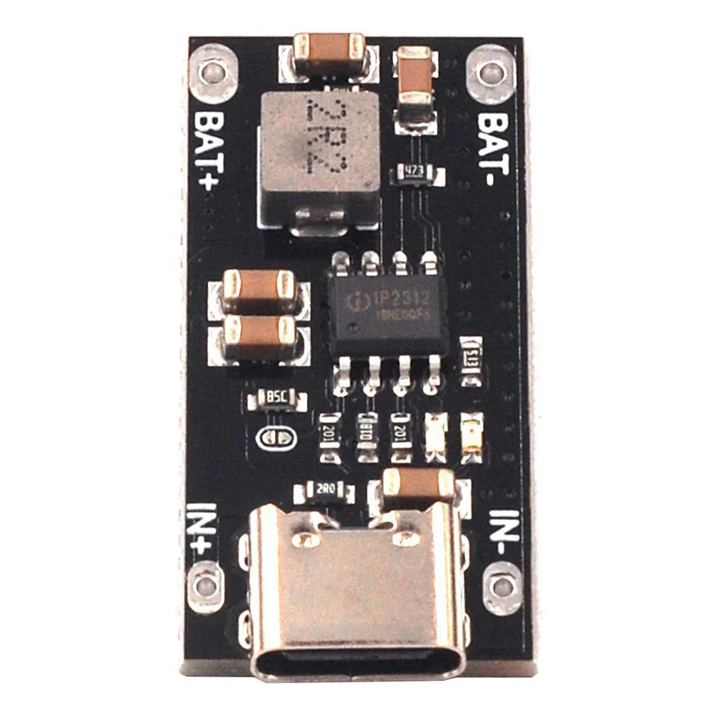 

Полимерная Тройная литиевая батарея с разъемом USB Type-C, 3 А, IP2312, плата быстрой зарядки