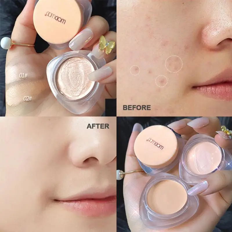 

Concealer Foundation Cream Long-lasting Deep Complexion Acne Marks Cover Spots Acne Face Moisturizing Waterproof Cream TSLM2