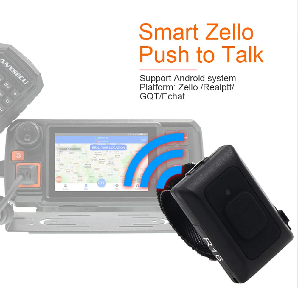 Фото Беспроводной контроллер PTT Walkie Talkie для Android IOS мобильный телефон с низким энергопотреблением для Zello Work №3