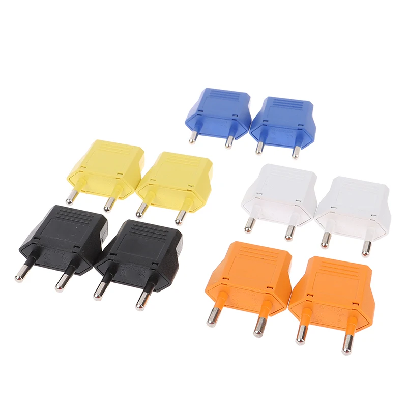 Горячая Распродажа 2 шт США в ЕС адаптер переменного тока конвертер Европейский