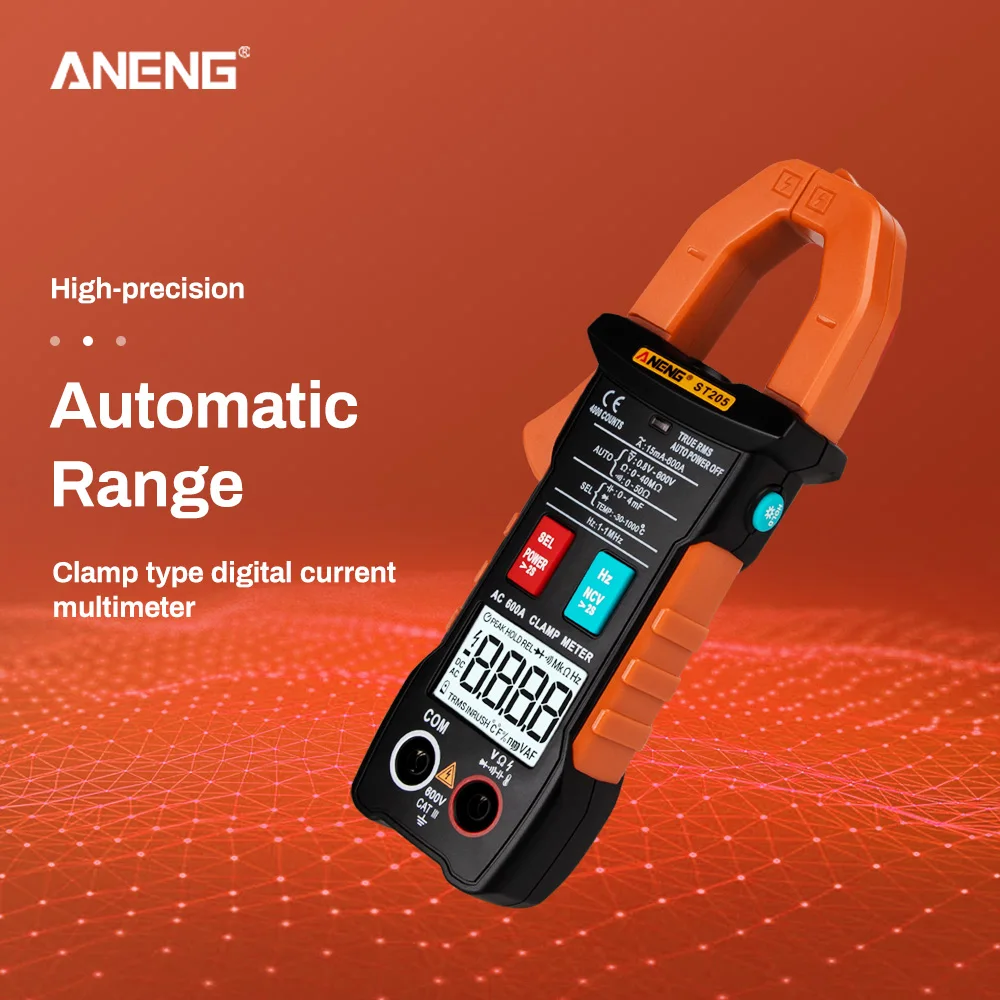 Цифровой мультиметр ST205 4000 отсчетов Полный Интеллектуальный Автоматический