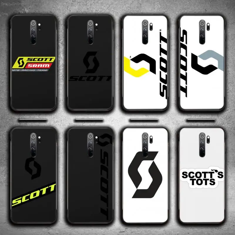 

Scott Sports Brand Phone Case For Redmi 7 8 9 A K20 30 Pro Note 8 9 Pro 9s