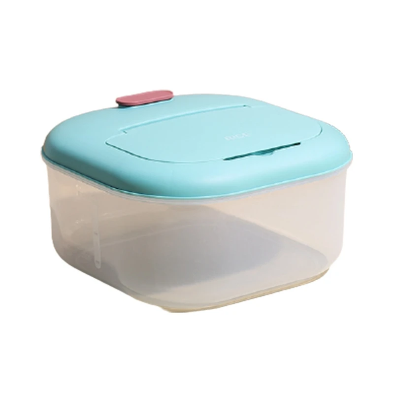 

Rice Storage Box Sealed Cereal Dispenser Insect Proof Moisture Proof Pet Dog Food Storage Box