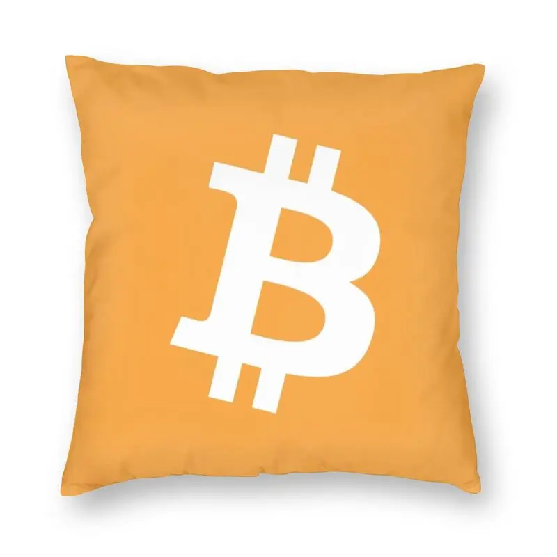 

Роскошная наволочка в виде биткоина, домашний декор, Наволочка на подушку 40x40 для дивана