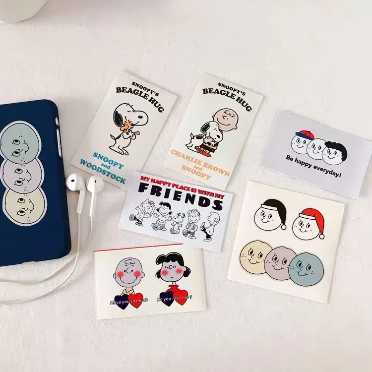 4 шт. Peanuts Rogue Dog Charile мультфильм стикер водонепроницаемый DIY Скрапбукинг