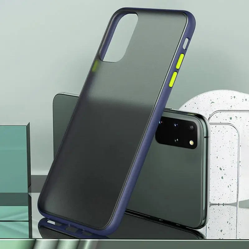 Роскошный ударопрочный матовый жесткий силиконовый чехол для IPhone 12 6 7 5 4 1 Pro Max X XR