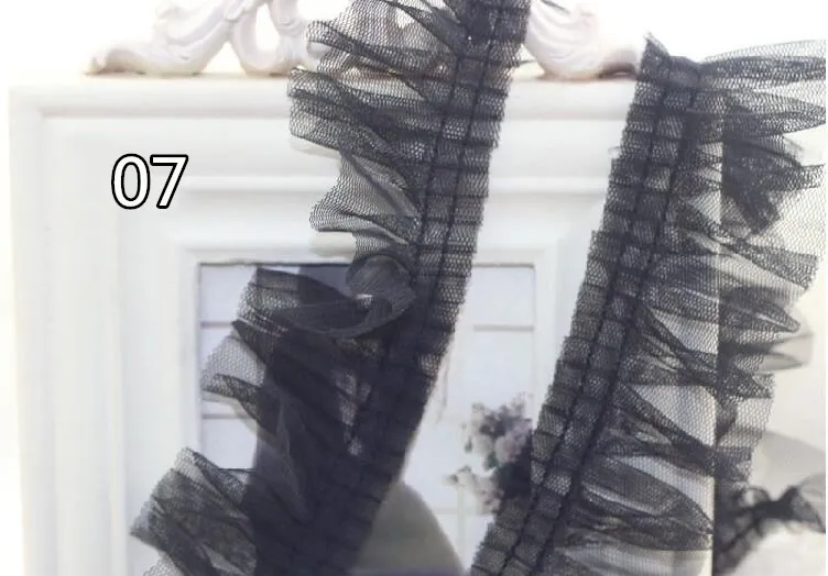 10 м сетчатая вышивка сделай сам складная кружевная отделка 5 см ПРИШИТАЯ ткань