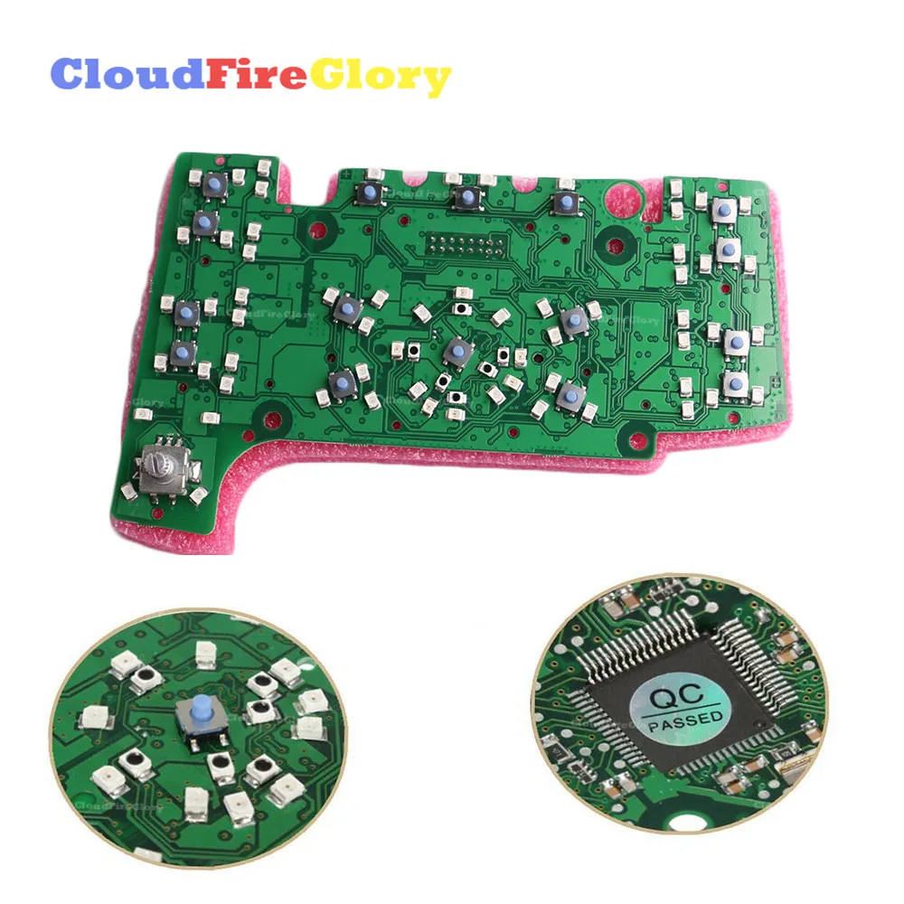 

CloudFireGlory For Audi A6 Quattro C6 S6 Q7 MMI Multimedia Interface Control Panel Circuit Board with Nav LHD 4F1919611