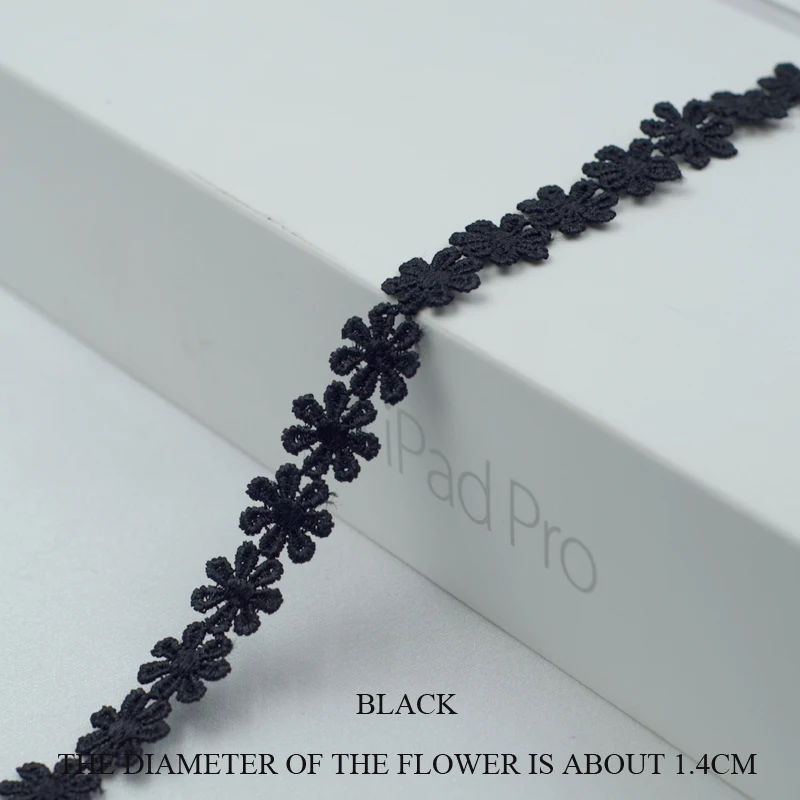 1 ярд вышивка кружевной ткани 4 см отделкой гипюровые ленты Набор для творчества