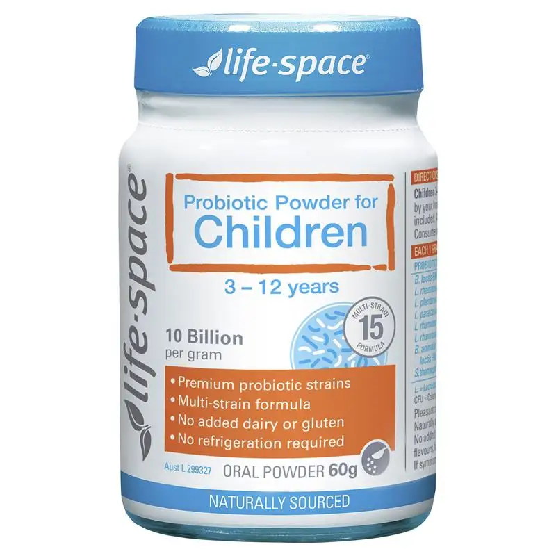 

Australia Life Space Probiotic for Kids Children Beneficial Bacteria Healthy Microbiome Digestive Health Bowel Movements