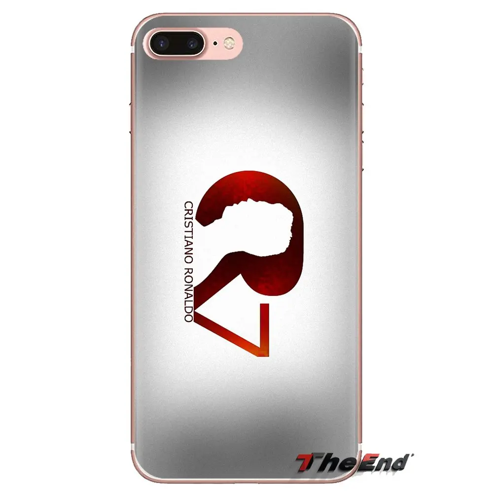 CR7 логотип Криштиану Роналду 7 Футбол для Xiaomi Mi3 samsung A10 A30 A40 A50 A60 A70 Galaxy S2 Note 2 большое