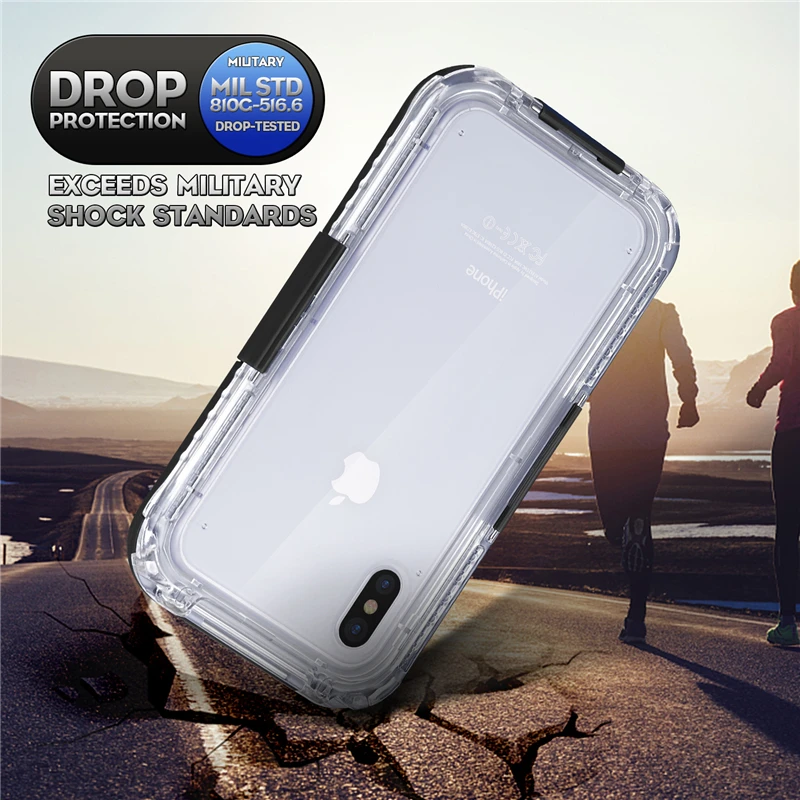 IP68 Waterproof Case For Motorola E6i E7 G8 Power Lite G9 Play Case Full Protection Shockproof Cover For Moto E6s G50 G30 Case