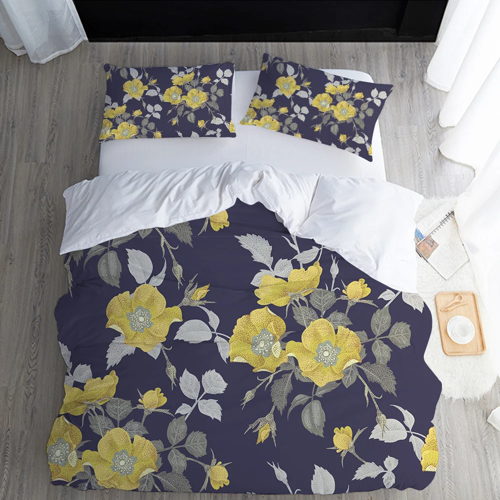 Комплект постельного белья Silstar Tex с цветочным рисунком роскошные наборы из 3