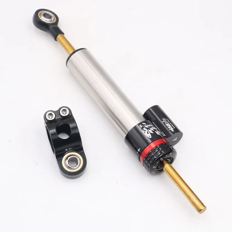 

Motorcycle Sports Car Modified Universal Strengthening Style Titanium Anti-Shake Head Ruler Direction Damper Buffer Balance Rod