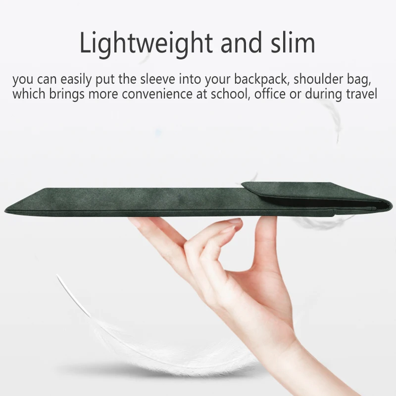 Laptop Sleeve Bag For Macbook Air 13 M1 A2337 Pro 15 16 2020 Case XiaoMi 13.3 Matebook D14 D15 Magicbook 14 15.6 inch | Компьютеры и