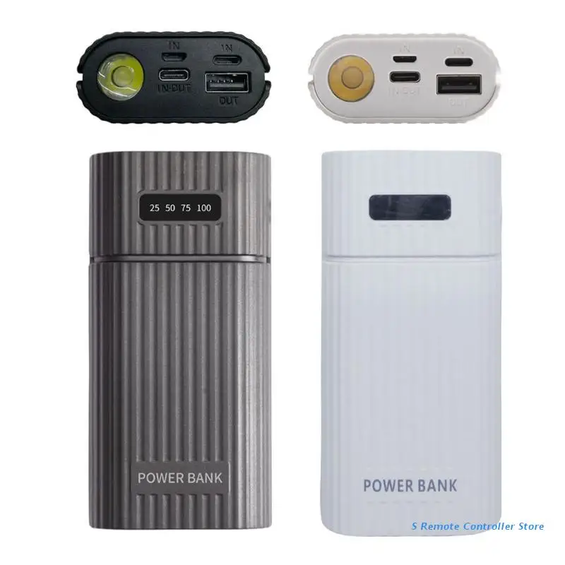

BX0E DIY 18650 21700 Battery Charger Mobile Phone Charger Power Bank Box Shell Kit