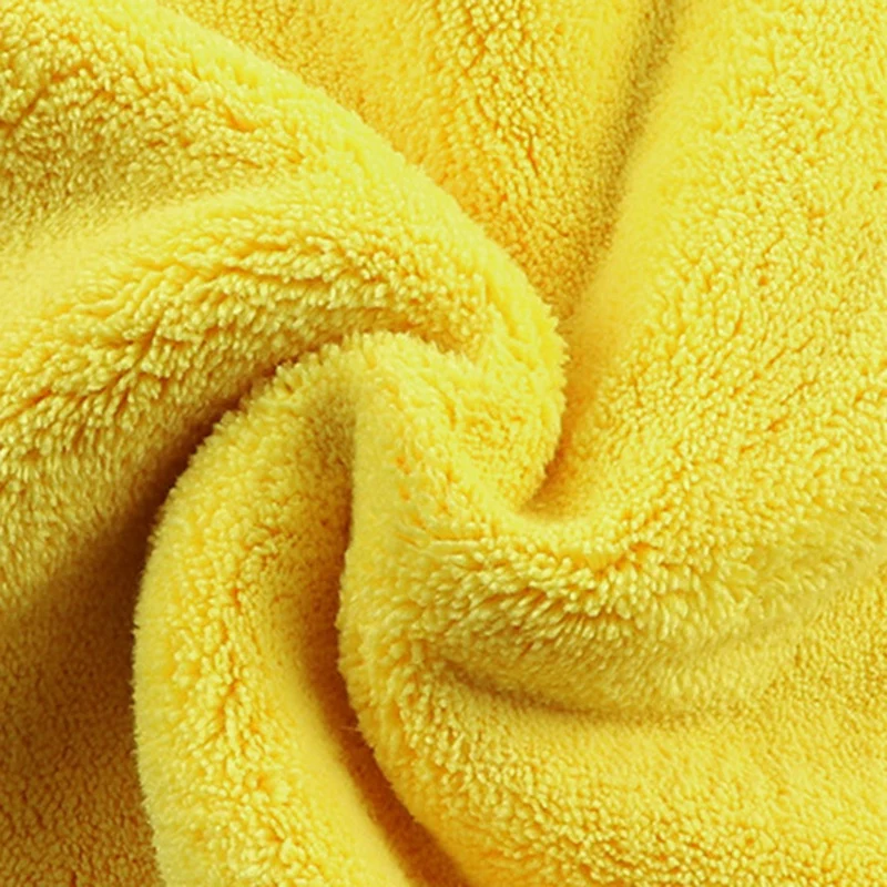 

5 Pcs Car Wash Microfiber Towels Super Thick Plush Cloth for Washing Cleaning Drying Absorb Wax Polishing
