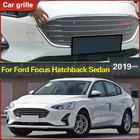 Автомобильный радиатор, решетка бампера, панель, накладка на решетку автомобиля, Стайлинг кузова, комплект для Ford Focus, хэтчбек, седан 2019