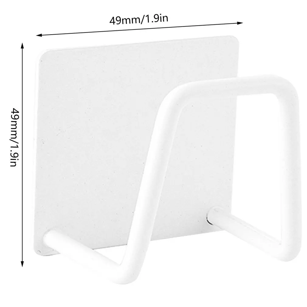 

Stainless Steel Kitchen Sponges Drain Holder Drying Rack Accessories Kitchen Sink Storage Organizer Punch-free Hook