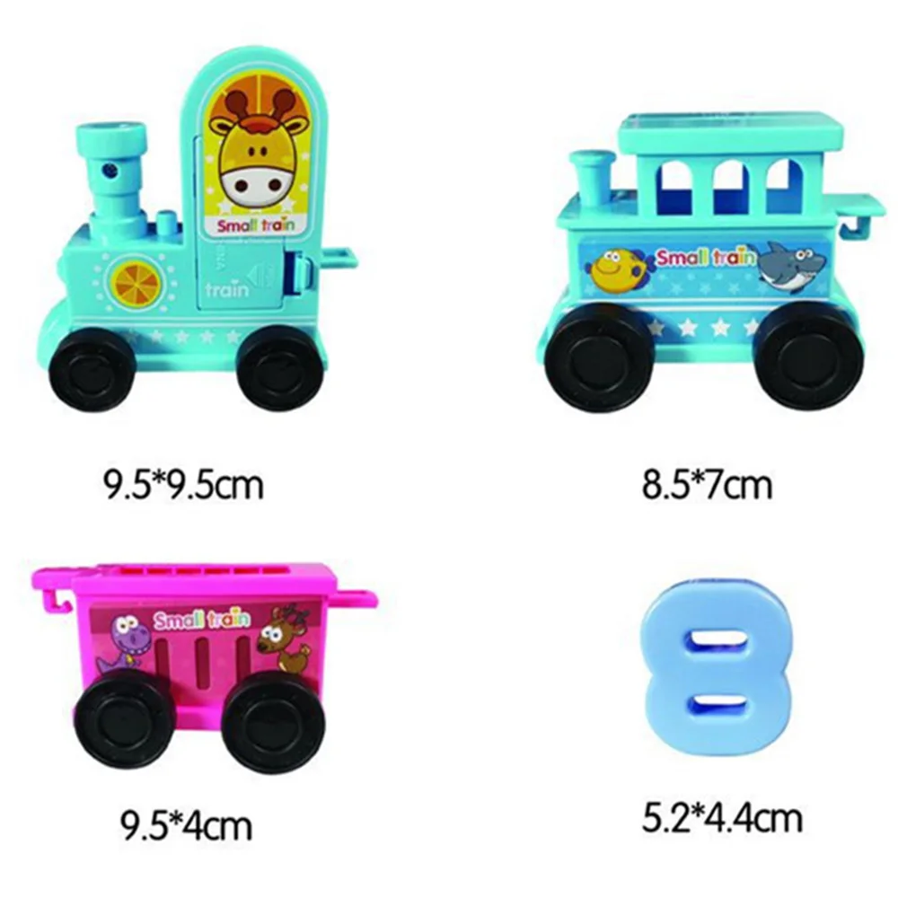 

Kids Building Blocks Toy Set Baby Early Education Digital Train Toy Assembled Building Bricks for Kids Enlightenment