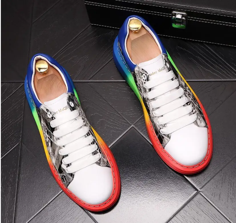 Новинка 2020 роскошные дизайнерские мужские уличные разноцветные граффити