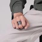 Мужское Винтажное кольцо в стиле панк, из нержавеющей стали