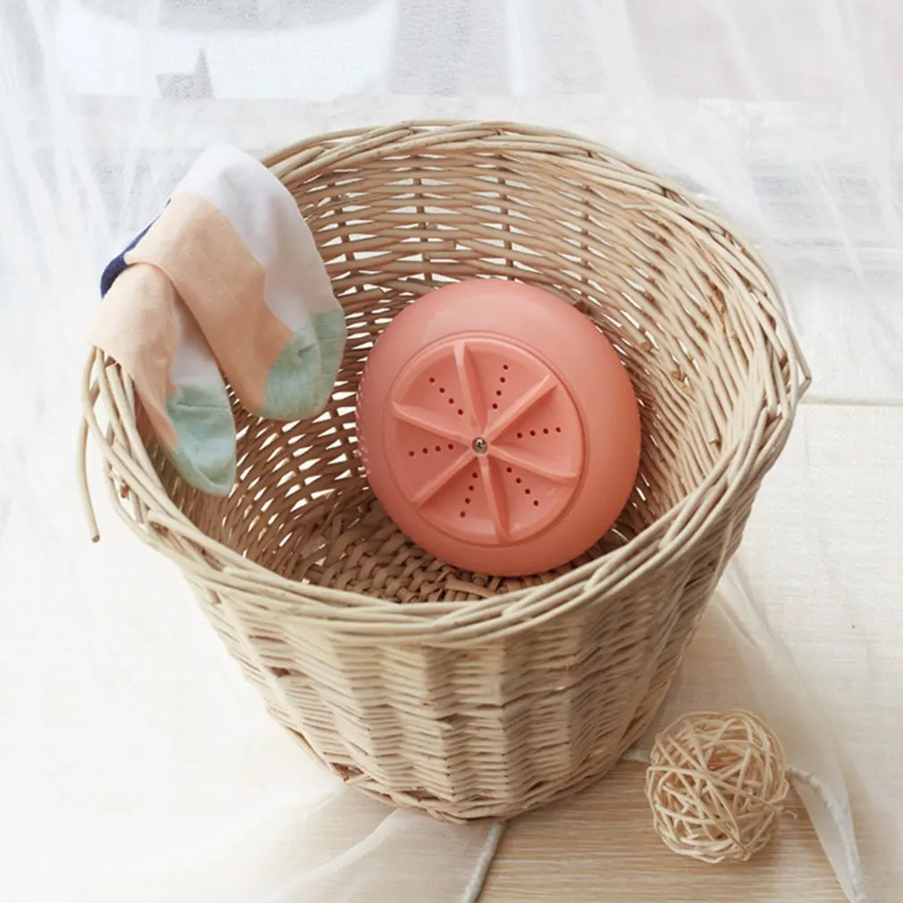 Ультразвуковой турбо шайба портативный путешествия прачечная обратная турбина