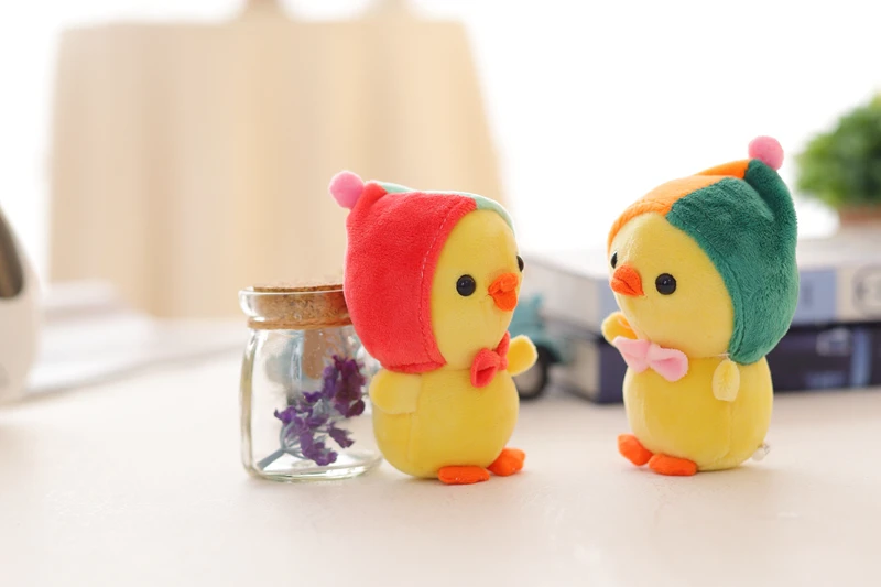 Приблизительный размер 10 см Милый плюшевый Цыпленок мягкая кукла плюшевые