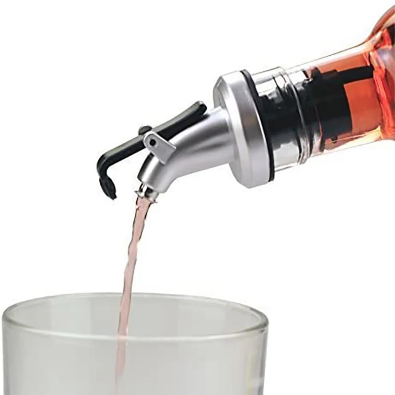 Герметичная крышка винная проектированная в бутылке для масла оливкового носика