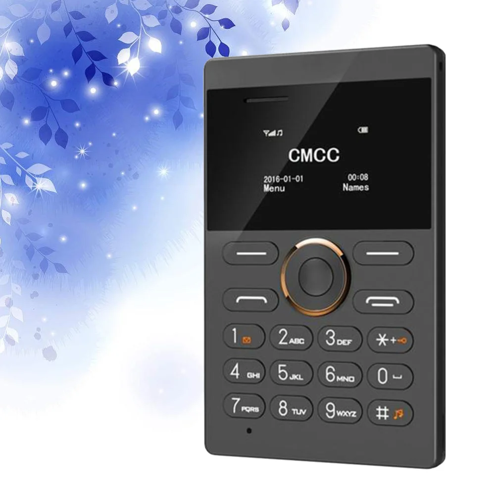 E1 Мини карта сотовый телефон карманный мобильный низкий уровень радиации для