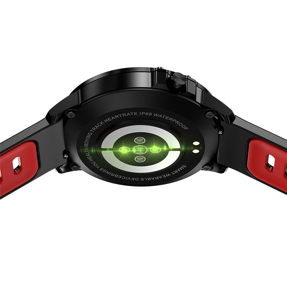 Greentiger новые L8 Смарт-часы для мужчин ЭКГ+ PPG IP68 Водонепроницаемый кровяное давление фитнес-трекер для измерения сердечного ритма спортивные Смарт-часы VS L5 L7