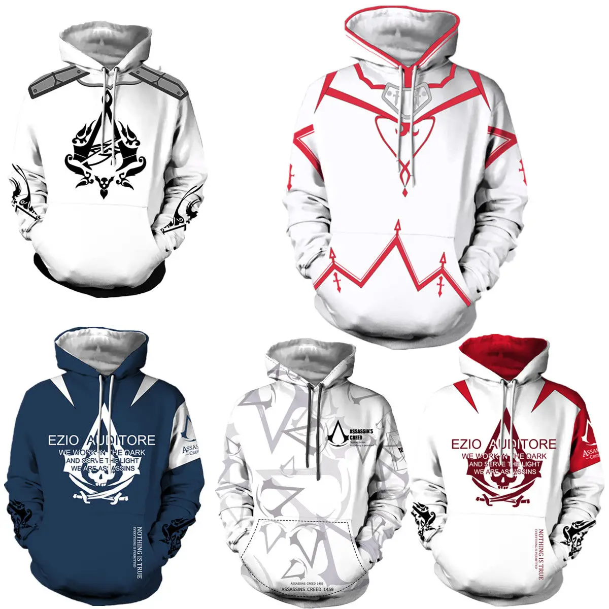 

Sword Art Online Costume Kirigaya Kazuto Sweatshirt Hoodie Cosplay Anime Unisex