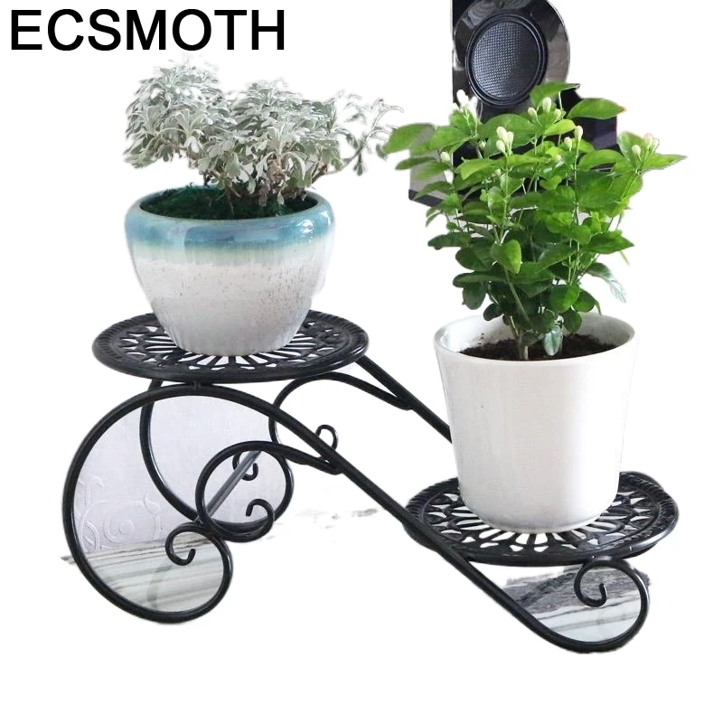 Afscherming Dekarosyon украшение Terrasse Garten Dekoration Planten Standaard полка для растений Balkon Balcon Flower Iron